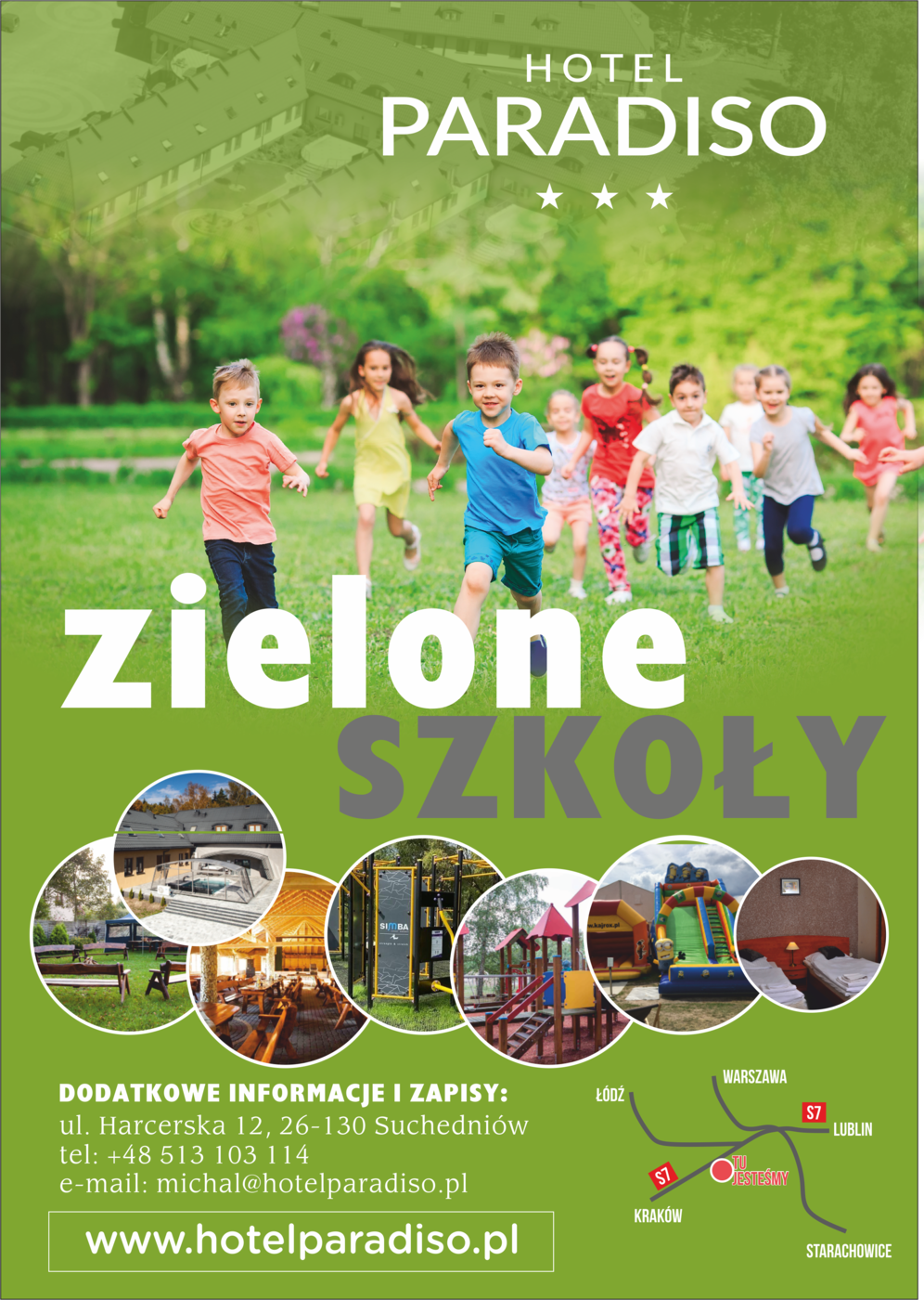 Hotel Paradiso oferta zielone szkoły